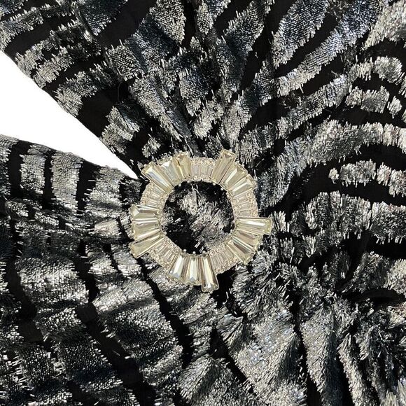 DUNDAS x REVOLVE Stardust Mini Dress in‎ Silver Tiger - Picture 5 of 12